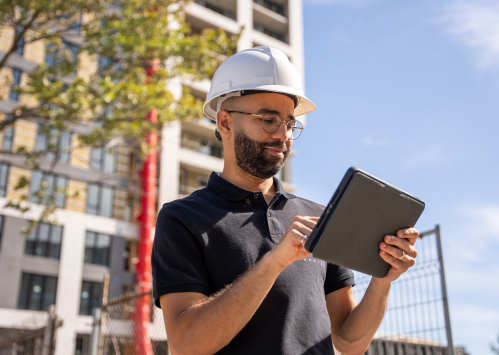 Viste de chantier pour une mise en service